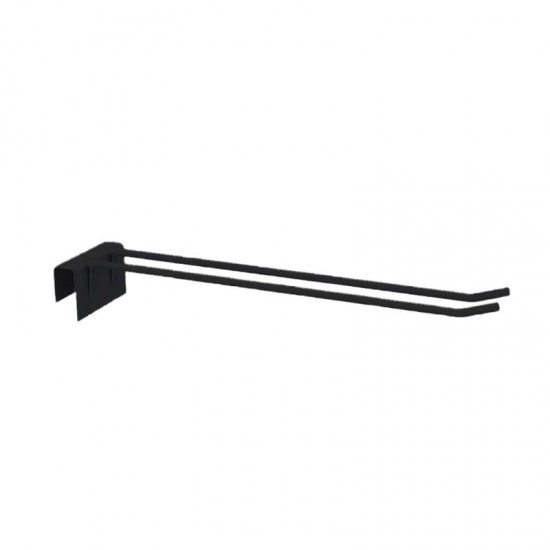 KIT GANCHO DUPLO 30CM NP C.6 PRETO