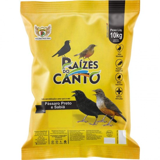 RACAO MISTURA GRANULADO BANANA 10KG