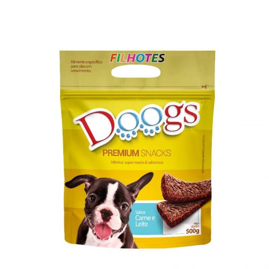 BIFINHO DOOGS CARNE E LEITE 500GR