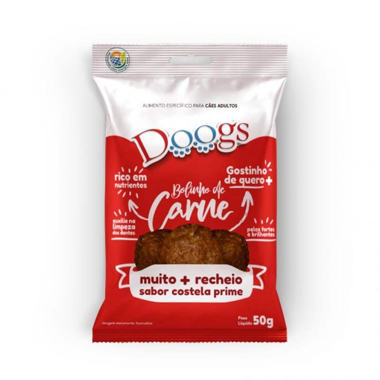 SNACKS CARE DOOGS BOLINHO DE CARNE 50GR