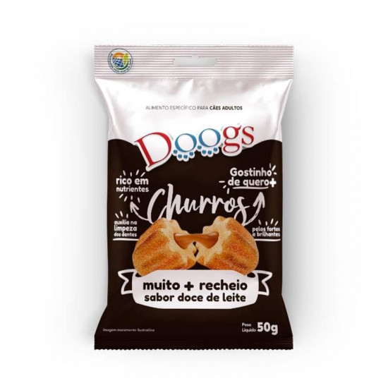 SNACKS CARE DOOGS CHURROS 50GR