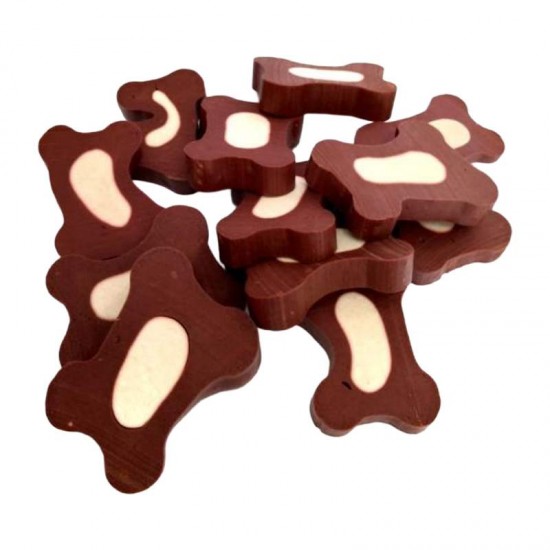 BISCO FLEX GRANDOGS RECHEADO CHOCO 1KG