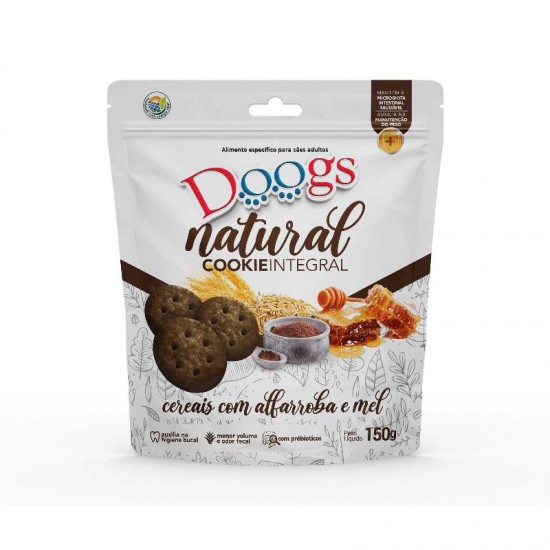 BISCOITO COOKIE DOOGS CEREAIS 150GR