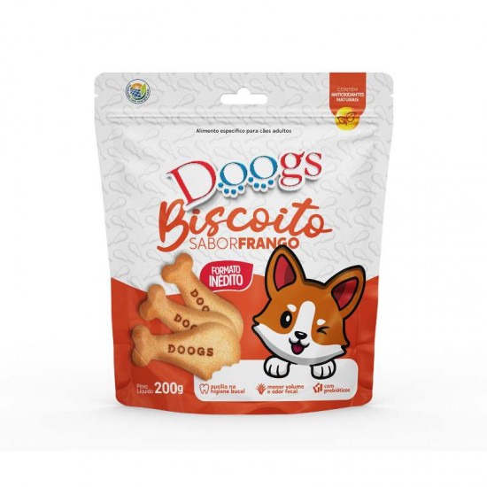 BISCOITO DOOGS FRANGO 200GR