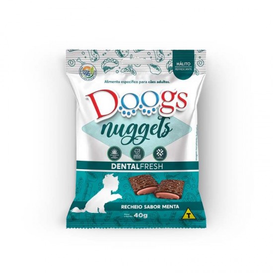 NUGGETS DOOGS DENTAL FRESH MENTA 40GR