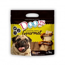 18450 - COSTELINHA GOURMET DOOGS PEQ CARNE 1KG