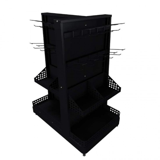 Z CHECK-STAND ATTRACTIVE C/24 GAN PRETO