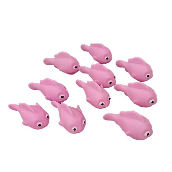 BRINQUEDO P/ BANHO PEIXE C/10