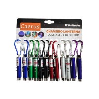 21803 - CHAVEIRO LANTERNA C/LASER C/12