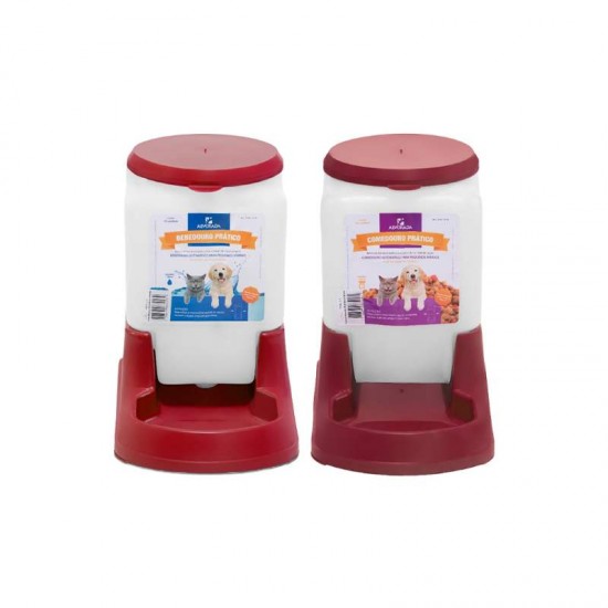 KIT BEBED E COMED AUT PRATICO 3 LT VERM