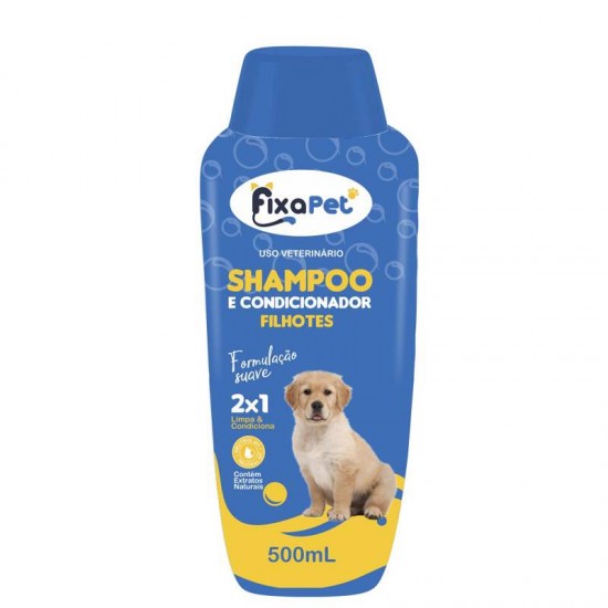 SHAMPOO FIXA PET 2X1 FILHOTES 500ML