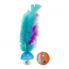 21787 - BOLINHA TRANSPARENTE FUSS CAT