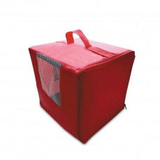 17716 - BOLSA TRANSPORTE P/PASSAROS POP VERMELHA