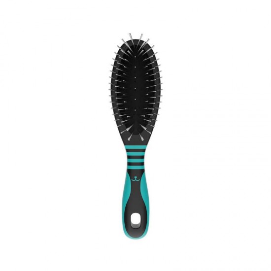 ESCOVA PINOS S/BOLINHA MEDIA AZUL