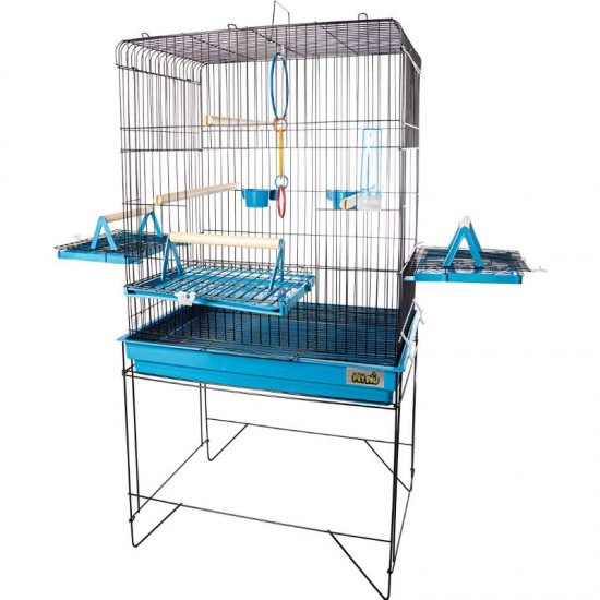VIVEIRO TRIPLEX CONFORT BLACK/AZUL