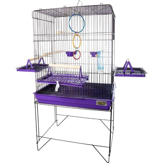 VIVEIRO TRIPLEX CONFORT BLACK/LILAS