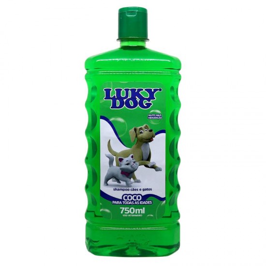 SHAMPOO LUKY DOG COCO 750ML