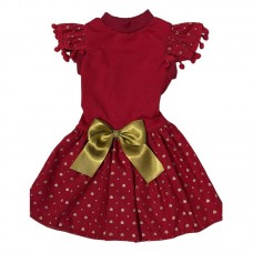 22028 - VESTIDO NATAL BELLA POMPOM GG