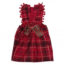 22005 - VESTIDO NATAL LUXO POMPOM GG