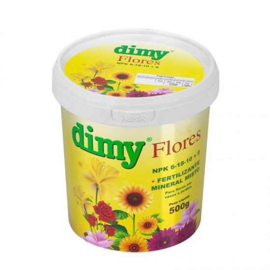 FERTILIZANTE FLORES 500G POTE