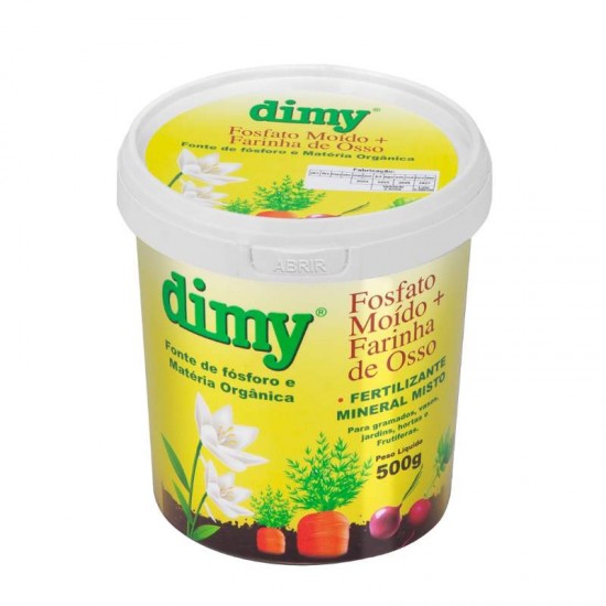 FERTILIZANTE FOSF + FAR OSSO 500G POTE