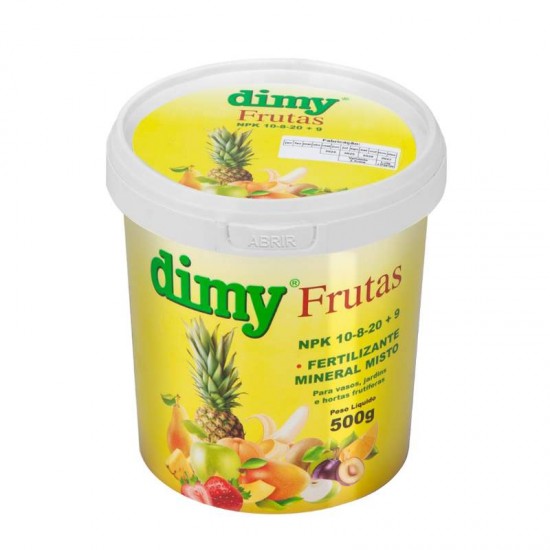 FERTILIZANTE FRUTAS 500G POTE