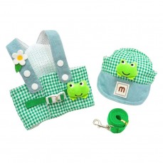 22904 - CONJ GUIA PEITORAL C/ BONE SAPINHO