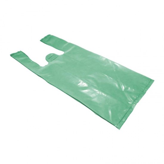 SACOLA RECICLADA VERDE 40X50CM 5KG