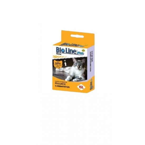 ANTIPULGAS BIOLINE PLUS GATO ATE 15KG