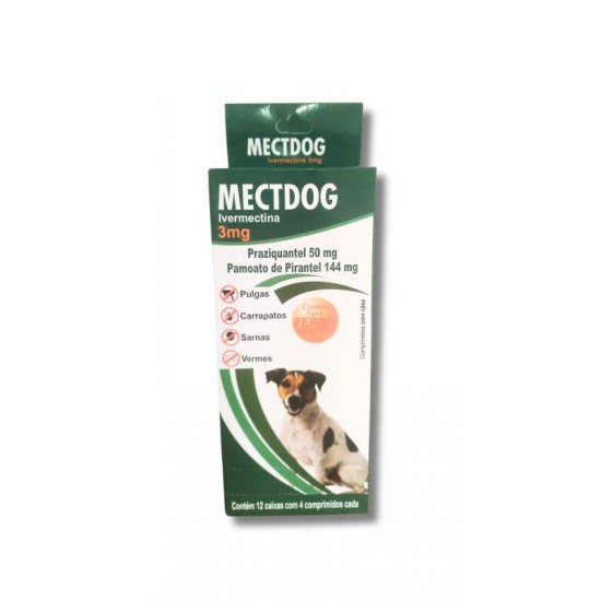 IVERMECTINA MECTDOG 3MG 12X4COMP
