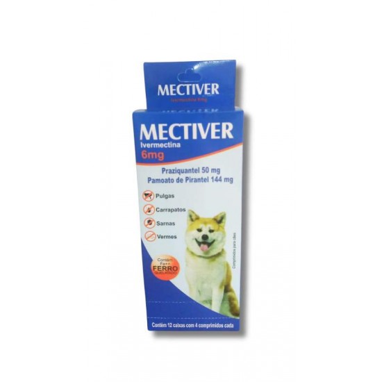 IVERMECTINA MECTIVER 6MG 12X4COMP