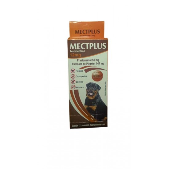 IVERMECTINA MECTPLUS 12MG 12X4COMP