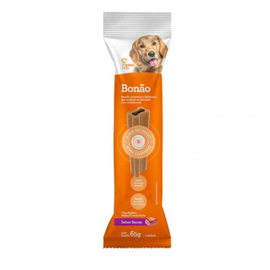 SNACKS BONAO RCS MED E GRD BACON 65G 1UN