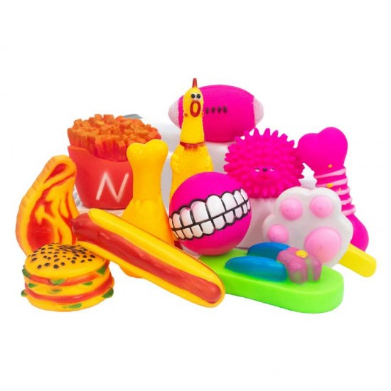 KIT BRINQ VINIL FOOD C/ 12 (KIT-04)