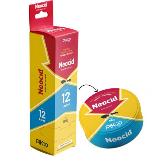INSETICIDA NEOCID PO 600G 12X50G