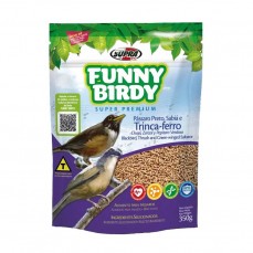 18835 - FUNNY BIRDY PASSARO PRETO 350G