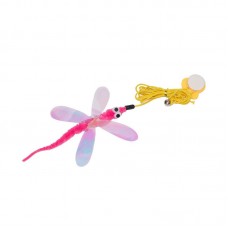 18850 - BRINQ P/ GATO ELASTICO C/ LIBELULA 73CM