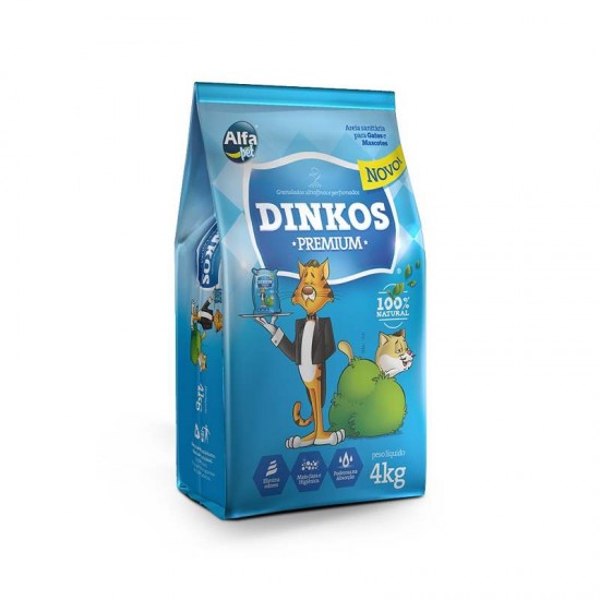 ZZZ AREIA GATO DINKOS PREMIUM 5X4KG