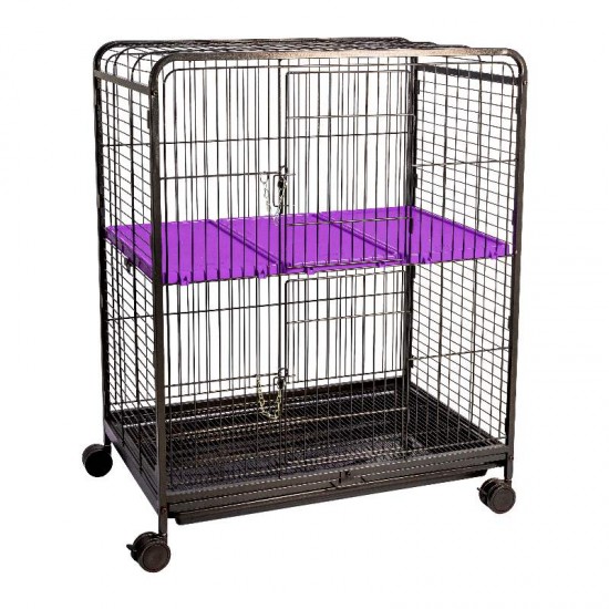 Z FAUNA PET MULTIUSO MEDIO BLACK/LILAS