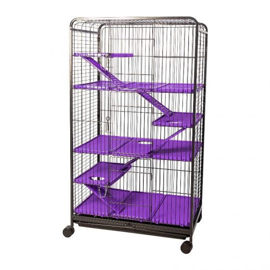 Z FAUNA PET ROE GRANDE BLACK/LILAS