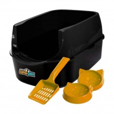 19208 - SANITARIO GATOS FURBA SANDBOX BLACK