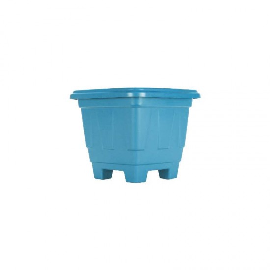 VASO QUADRADO 01 AZUL