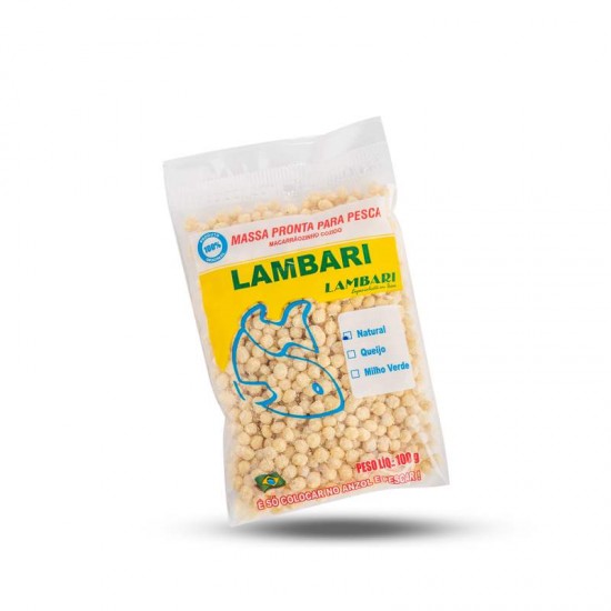 MASSA LAMBARI NATURAL 100G