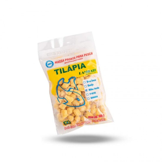 MASSA TILAPIA MILHO VERDE 100G