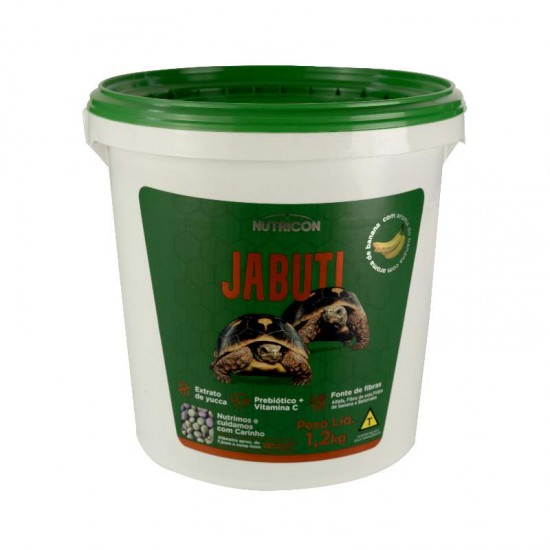 RACAO JABUTI 1,2KG