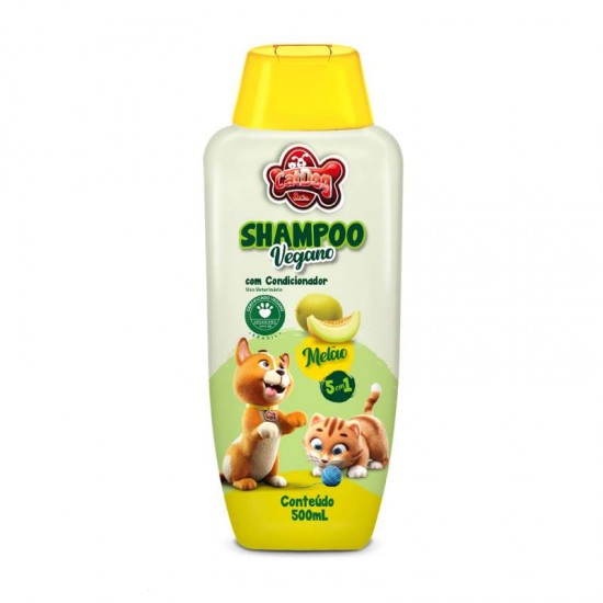 SHAMPOO VEGANO CAT DOG 5X1 MELAO 500ML