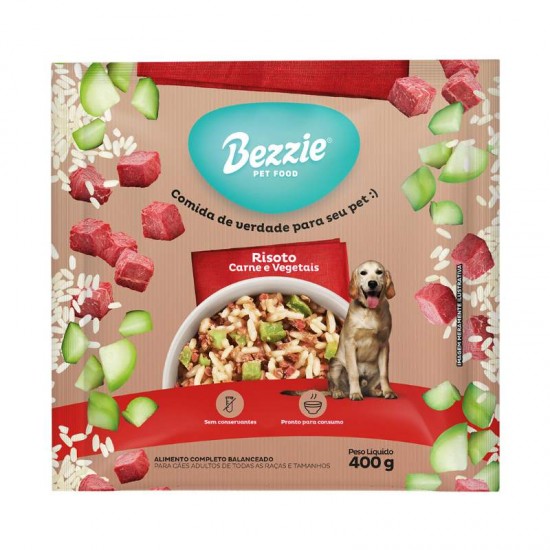 BEZZIE RISOTO CARNE E VEGETAL 400G