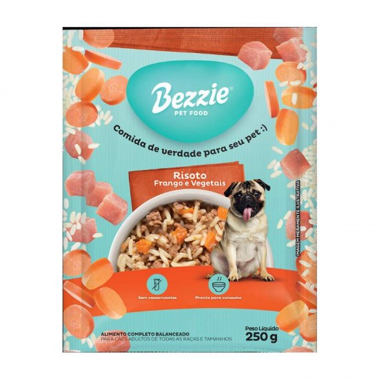 BEZZIE RISOTO FRANGO E VEGETAL 250G