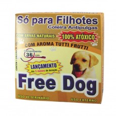 46 - COLEIRA FREE DOG FILHOTE ANTI PULGA
