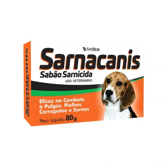 SABONETE SARNICIDA SARNACANIS 80G